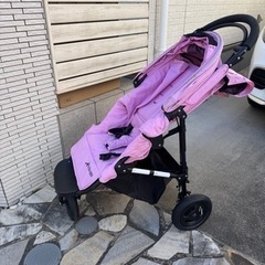 無料・差し上げます。エアバギー　ココ　ピンク　ベビーカー【取りに来てくださる方】の画像