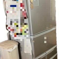 【お話中】東芝　410L 冷蔵庫差し上げます　