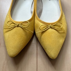 グローバルワーク パンプス 黄色 の画像