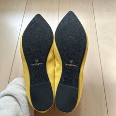 グローバルワーク パンプス 黄色 の画像