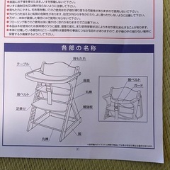 【お取引者様決定しました】ベビーチェア　　KATOJI の画像