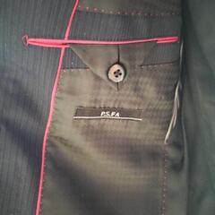 P.S.FA パーフェクトスーツファクトリー メンズビジネススーツ(紺無地)の画像