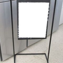 店舗用看板スタンド TOWER スタンドサイン フレーム ブラック 黒板 札幌市北区屯田の画像