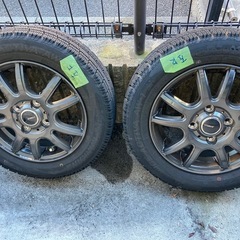 【新古品】バリ山‼️ホイールセット冬タイヤ 13インチ