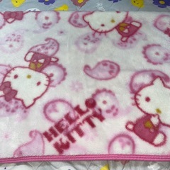 ハローキティ ブランケット ピンク 70x100cmの画像