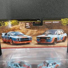 🔶ホットウィールプレミアム　LANCIA　ラリー037/FIAT131ABARTHの画像