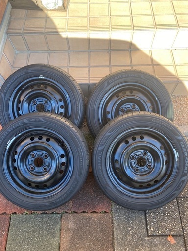【取り引き中】155/65R14タイヤホイールセット