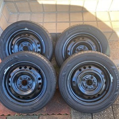 【取り引き中】155/65R14タイヤホイールセット