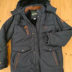 メンズコート Sサイズ 紺色  裏ボア フード取り外し可能