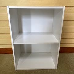 ⭕️美品 人気の白カラーボックス     断捨離の為、出品致しま...
