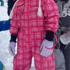 100サイズ　子供用スキーウェアの画像