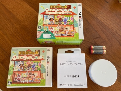 【超美品】どうぶつの森 ハッピーホームデザイナー + NFCリーダー