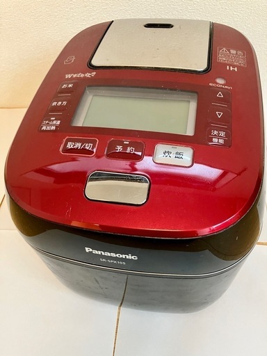 【炊飯器5.5合】パナソニック　Wおどり炊き 品番SR-SPX105