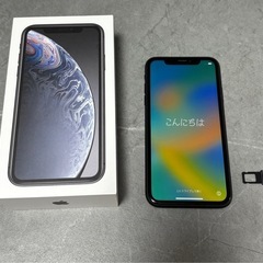 iPhone XR SIMフリー　128GB バッテリー82% 【修復歴無し】 iPhone XR SIMフリー 128GB バッテリー82%