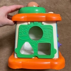 【アンパンマン おててのトレーニング よくばりボックス】音は鳴ります◎ 使用感あり・一部難ありの画像