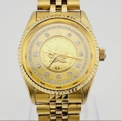 正規品 美品 エルジン カナダK24メイプルリーフコイン1/10oz 腕時計