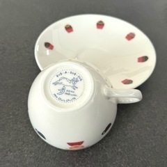 ラブアダブダブ　ティーカップ&ソーサーの画像