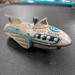 🔶ゼンマイ仕掛けブリキ玩具/宇宙ロケット戦士？の画像