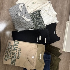 【決まりました】レディース　半袖Tシャツ、パンツ、デニムなどいろ...