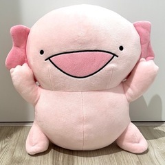 【 最終価格 】からめる ウーパールーパー バンザイBIG ぬいぐるみ