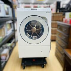 【REGASTOCK川崎店】Panasonic パナソニック ドラム式洗濯機 乾燥機 12kg 2022年製 NA-LX127A ホワイト