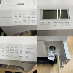 【REGASTOCK川崎店】Panasonic パナソニック ドラム式洗濯機 乾燥機 12kg 2022年製 NA-LX127A ホワイトの画像