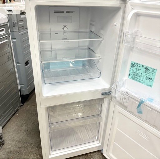 札幌市内配送可 【6ヵ月保証付き】美品 24年製 オリジナルベーシック ハイアール 121L 2ドア冷蔵庫 OBBR-121A 右開き