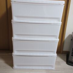 【衣装ケース4段・ニトリ】長岡市に取りに来られる方