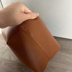 therow トートバッグ　ブラウンの画像