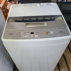 【中古】AQUA　4.5kg　洗濯機　2022年製　