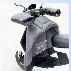 バイク レッグカバー 原付 スクーター 防寒 ひざ掛け 防風 撥水 バイク レッグカバー 防寒 裏起毛 バイク ひざ掛け 保温 スクーター 防寒エプロン 冬 スクーター 通勤防寒の画像