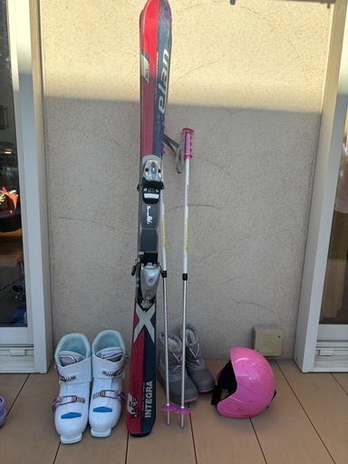 ジュニア用スキー用具一式