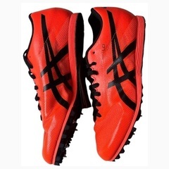 新品❤️asics アシックス HYPER LD シューズ スパイク 25cm オレンジの画像