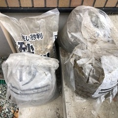砂利、砂　まとめてお譲りします