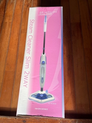 スチームクリーナー　スリム　2WAY　ND-SC282B