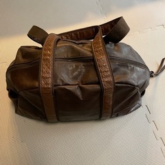 【美品】BEAMS ビームス　ボストンバッグ　ブラウン