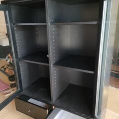 お取引中　無料　棚　本棚　キャビネの画像