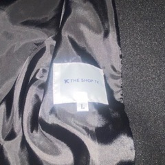 THE SHOP TK黒ウールコート Lサイズの画像