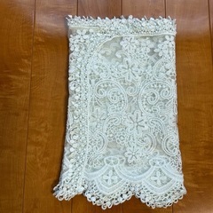 レース　カバー　室内装飾　ソレイユ　SOLEIL 45×180センチ