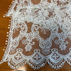 レース　カバー　室内装飾　ソレイユ　SOLEIL 45×180センチの画像