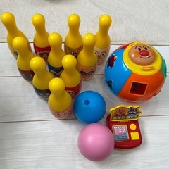 アンパンマン ボーリング レジ  育脳まるまるパズル おもちゃ セット