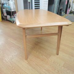 IDEE IKI ローテーブル 天然木 オーク材 幅90cm 奥行50cm 高さ40cm 無印