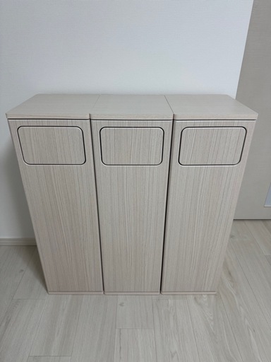 ゴミ箱 ダストボックス スリム 大容量 45リットル 45L 幅25cm 25 フタ付き 北欧 袋が見えない 木製 シンプル モダン 木目調 ふた付き プッシュ式 スタイリッシュ 縦型 縦長 省スペース ホワイト 白 おしゃれ ごみ箱に見えないごみ箱