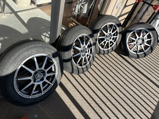 15インチホイール　4本　スタッドレス用に如何でしょう