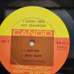 レイ・クロフォード   セクステッド  見本盤LPレコードの画像