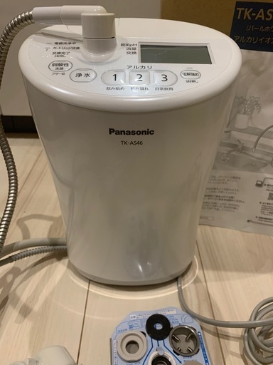 Panasonic アルカリイオン整水器 TK-AS43 浄水器