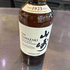J5398 ★値下げしました！★人気品★ サントリーウイスキー山崎 700ml瓶　43度 箱付き　未開栓　【リユースのサカイ柏店】の画像
