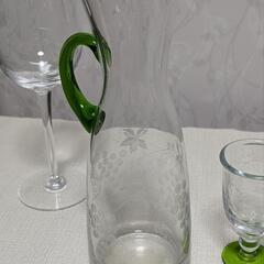 ガラス製アイスペール＆酒器の画像