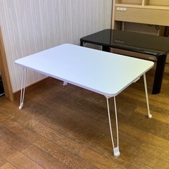 激安家具!! 折りたたみ ミニテーブル 収納付き 簡易テーブル 