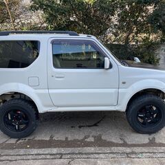 ジムニーシエラ1.3 4WD 5速マニュアル　リフトアップ 車　社外パーツ多数！！の画像